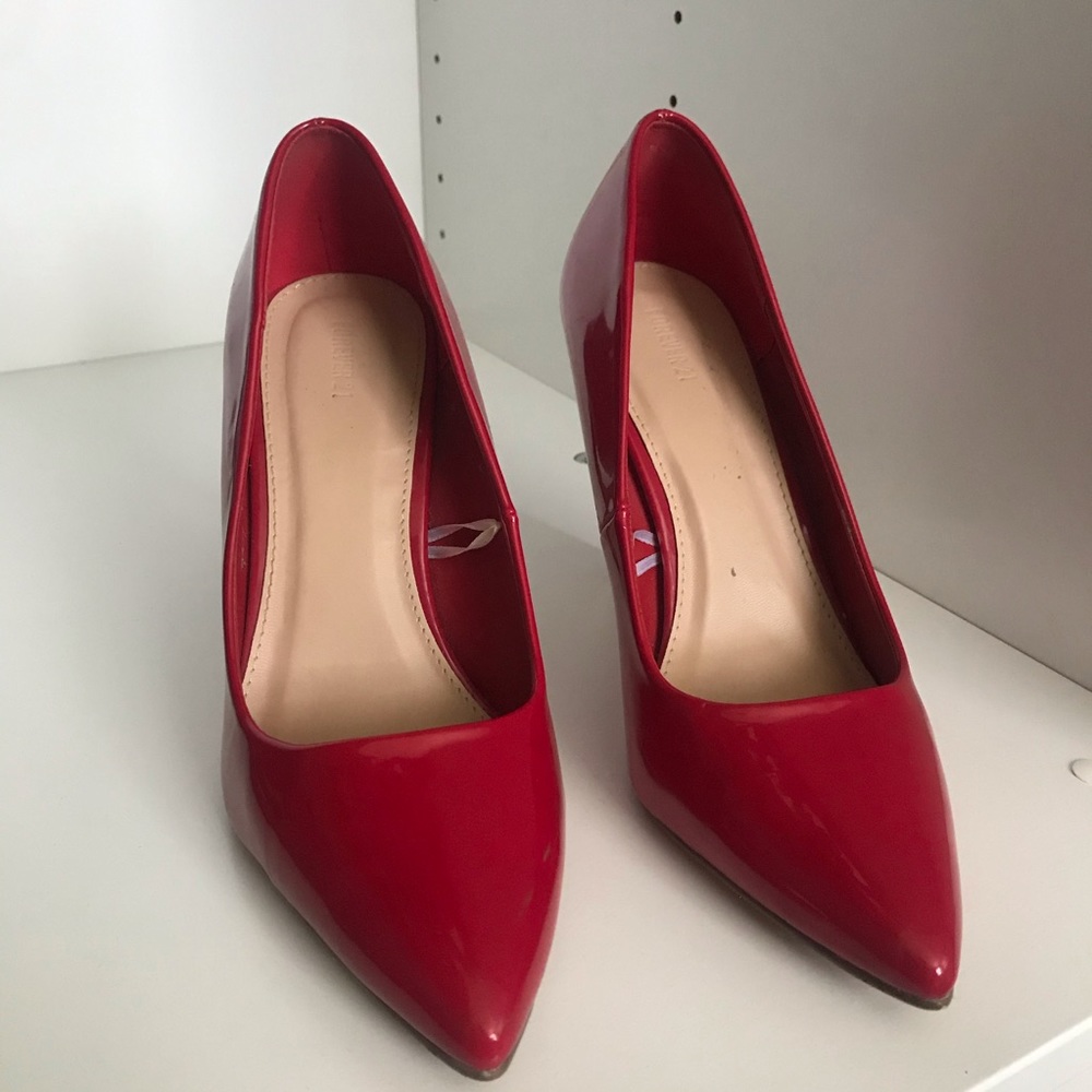 Red Forever 21 Heels